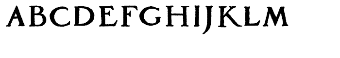 Apocrypha Regular Font LOWERCASE