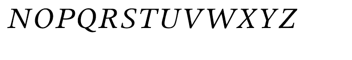 Apollo Italic Font UPPERCASE