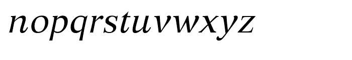 Apollonia Italic Font LOWERCASE