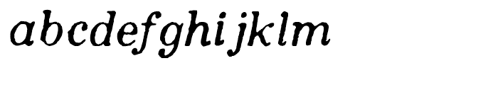 Appareo Black Italic Font LOWERCASE
