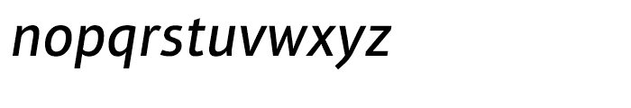 Aptifer Sans Medium Italic Font LOWERCASE