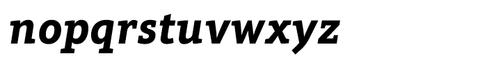 Aptifer Slab Bold Italic Font LOWERCASE