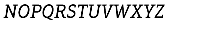 Aptifer Slab Italic Font UPPERCASE