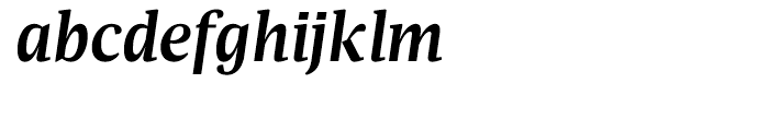 Apud Bold Italic Font LOWERCASE