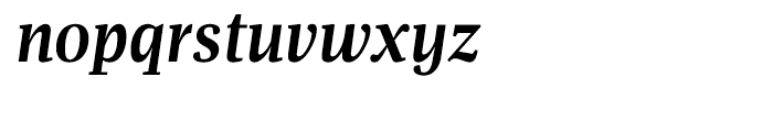 Apud Bold Italic Font LOWERCASE