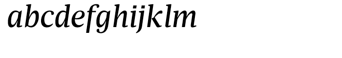 Apud Medium Italic Font LOWERCASE