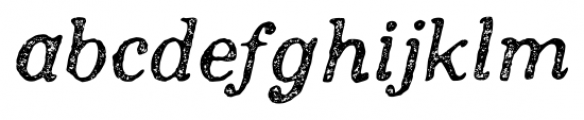 Appareo Light Italic Font LOWERCASE