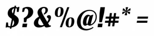 Apud Black Italic Font OTHER CHARS