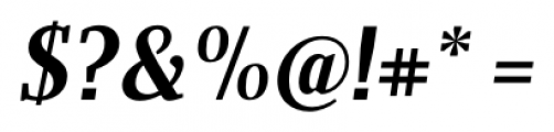 Apud Bold Italic Font OTHER CHARS