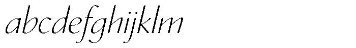 APN Ochra Italic FONT