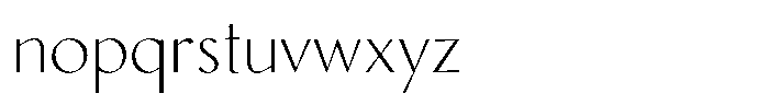 APN Ochra Regular Font LOWERCASE