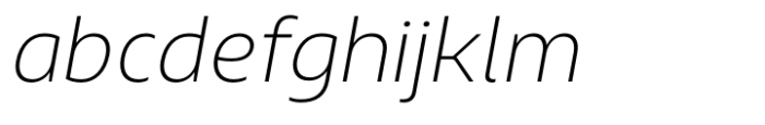 Apacible Extra Light Italic FONT