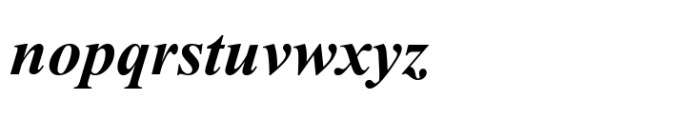 Aparajita Bold Italic Font LOWERCASE