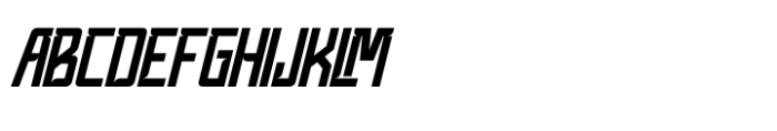Apek Stage Italic Font UPPERCASE
