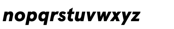 Apercu Black Italic Font LOWERCASE