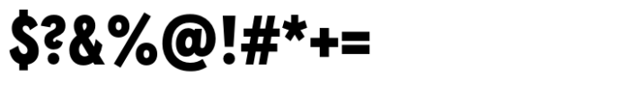 Apercu Condensed Black Font OTHER CHARS