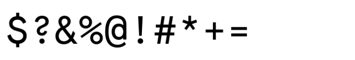 Apercu Mono Pro Regular Font OTHER CHARS