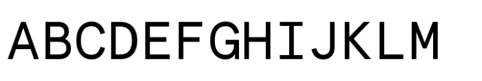 Apercu Mono Pro Variable Font UPPERCASE