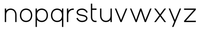 Aperta Regular Font LOWERCASE