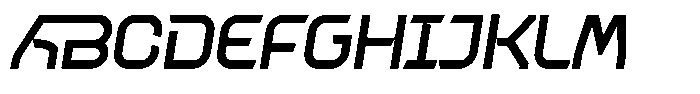 Apex Curve Italic Font UPPERCASE
