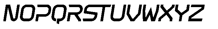 Apex Curve Italic Font LOWERCASE