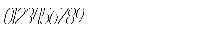 Apex Royale Italic Font OTHER CHARS