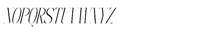 Apex Royale Italic Font UPPERCASE