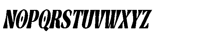Aphilles Italic Font UPPERCASE