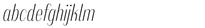 Aphirom Extra Light Italic FONT