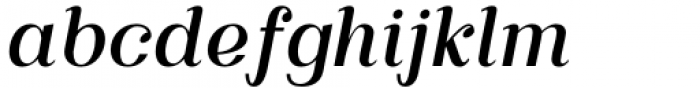 Apium Medium Italic Font LOWERCASE