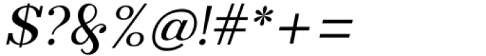 Apium Regular Italic Font OTHER CHARS