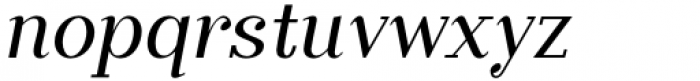 Apium Regular Italic Font LOWERCASE