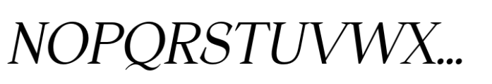 Apoc Normal Regular Italic Font UPPERCASE