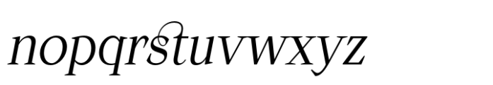 Apoc Normal Regular Italic Font LOWERCASE