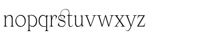 Apoc Revelations Hairline Font LOWERCASE