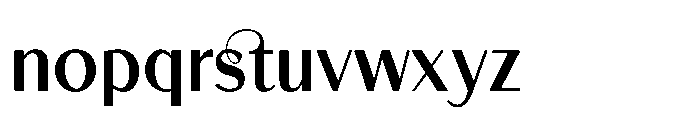 Apoc Sans Dark Font LOWERCASE