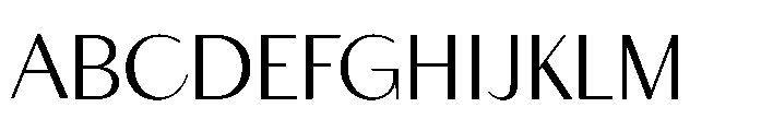 Apoc Sans Variable Hairline Font UPPERCASE