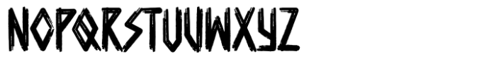 Apocalypse 13 Regular Font UPPERCASE