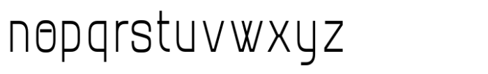 Apocalyptic Condensed Font LOWERCASE