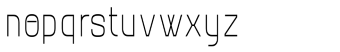 Apocalyptic Light Condensed Font LOWERCASE