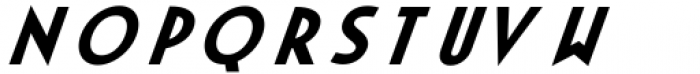 Apocalypto Display Bold Italic Font LOWERCASE