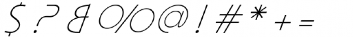 Apocalypto Display Extra Light Italic Font OTHER CHARS