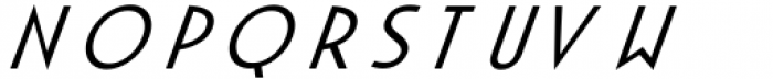 Apocalypto Display Regular Italic Font UPPERCASE
