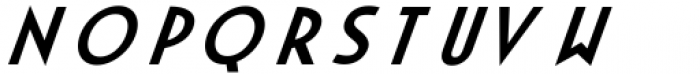 Apocalypto Display Semi Bold Italic Font LOWERCASE