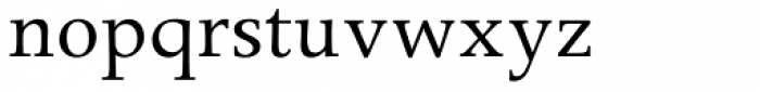 Apollo Pro Roman Font LOWERCASE