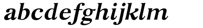 Apollonia Std Bold Italic Font LOWERCASE