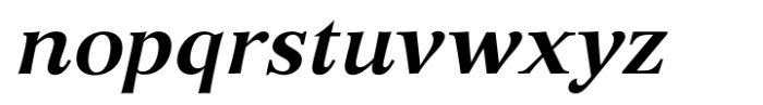 Apollonia Std Bold Italic Font LOWERCASE