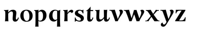 Apollonia Std Bold Font LOWERCASE