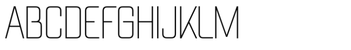 Apothem Condensed Light Font UPPERCASE