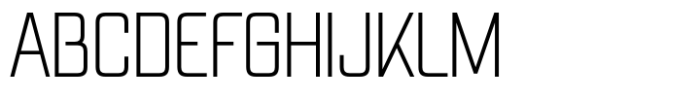 Apothem Condensed Regular Font UPPERCASE